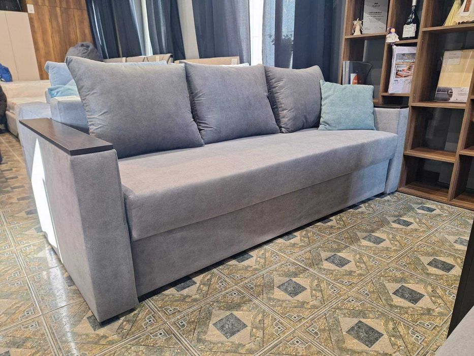 Стильный диван "Бонус" с удобным спальным местом — сейчас со скидкой