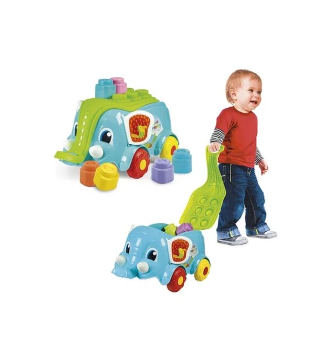 Carrinho de elefante bebé Soft Clemmy da Clementoni -novo