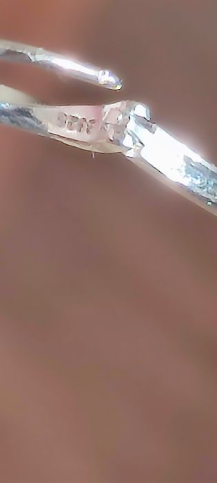 Srebrne męskie kolczyki