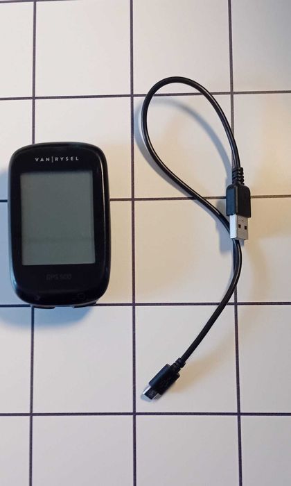 Conta-Km de Bicicleta GPS 500 Van Rysel