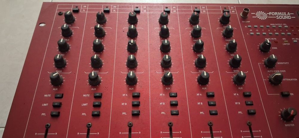 Formula Sound Fsm 600 mesa mistura analógica
