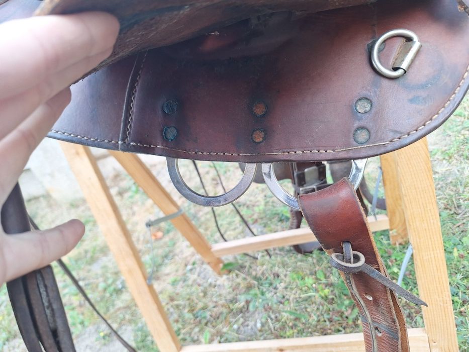 Siodlo westernowe Continental, szerokie,