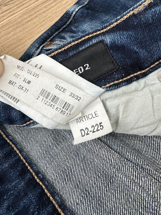 Джинси чоловічі DSQUARED 2