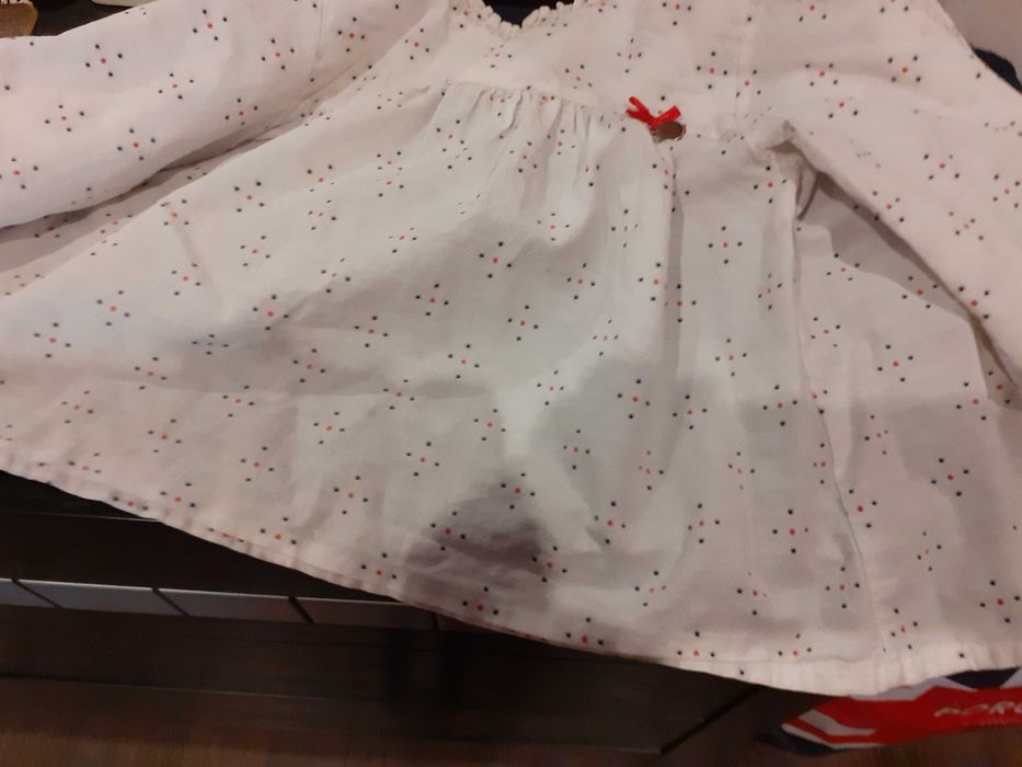 Blusa  Blue Kids e casaco beneton 3/4 anos