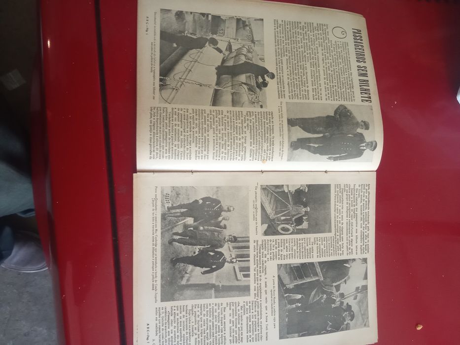 Revista ABC setembro de 1929! Carmona em Sintra!