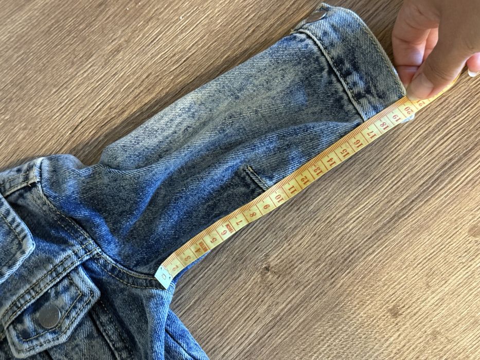 Джинсова куртка next 80 см