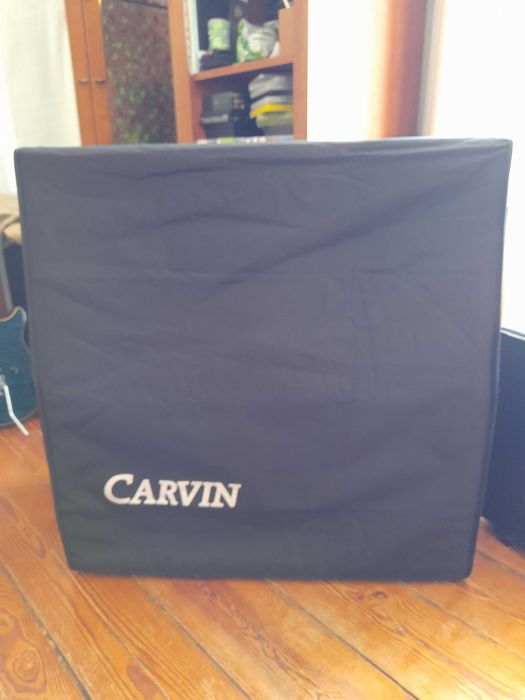 Coluna guitarra 4X12 Carvin Legacy C412 (Modelo Steve Vai) / Greenback