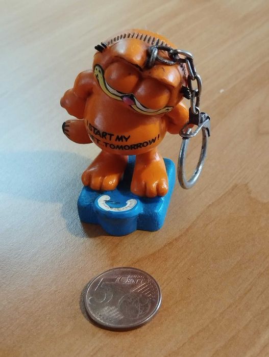 Porta-Chaves Garfield PVC Dieta
