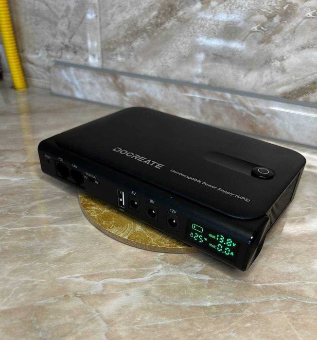 Новинка!  UPS для роутера 36W 12000mAh – інтернет без світла