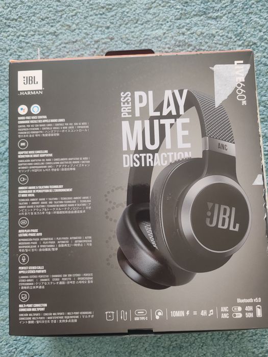 Auscultadores JBL 660NC Noise Cancelling - Novos/Fatura/Garantia