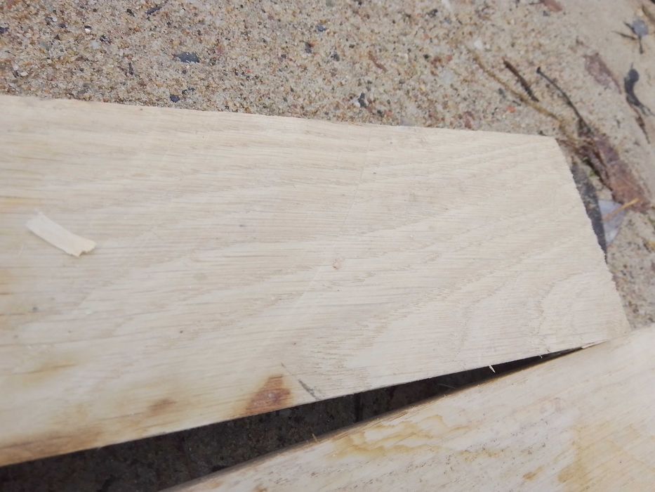 Dębowa deska podłogowa, masywna 120x8,5x2,3 cm