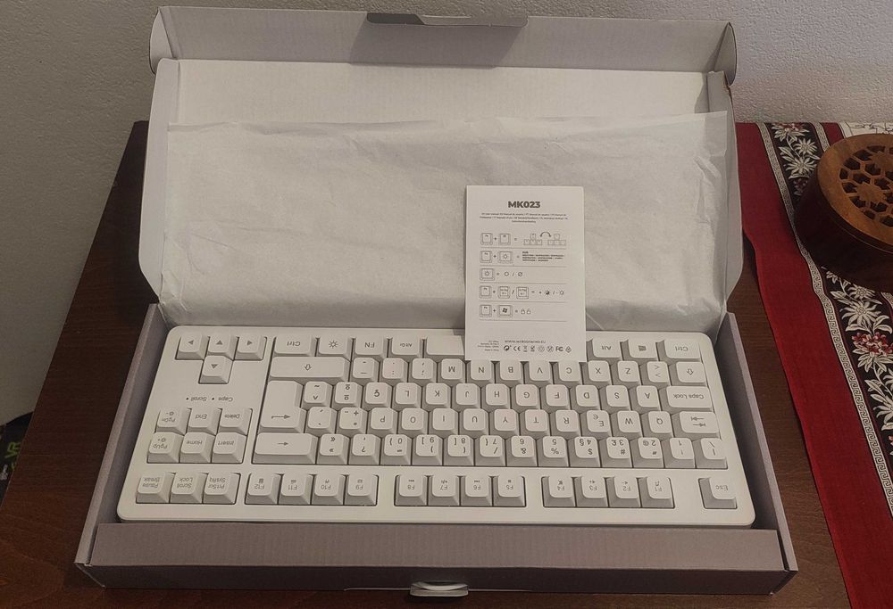 Mars Gaming MK023 TKL RGB (Hybrid-Mechanic)