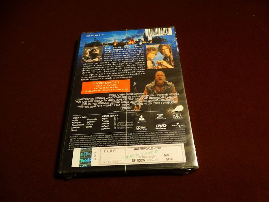 DVD-Waterworld-Kevin Costner-Selado