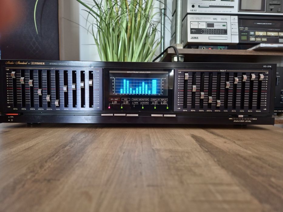 Fisher EQ 276 Equalizer, analizator  widma