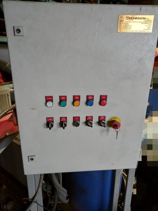 Łuparka do betonu (do ogrodzeń łupanych, wibroprasa, formy)