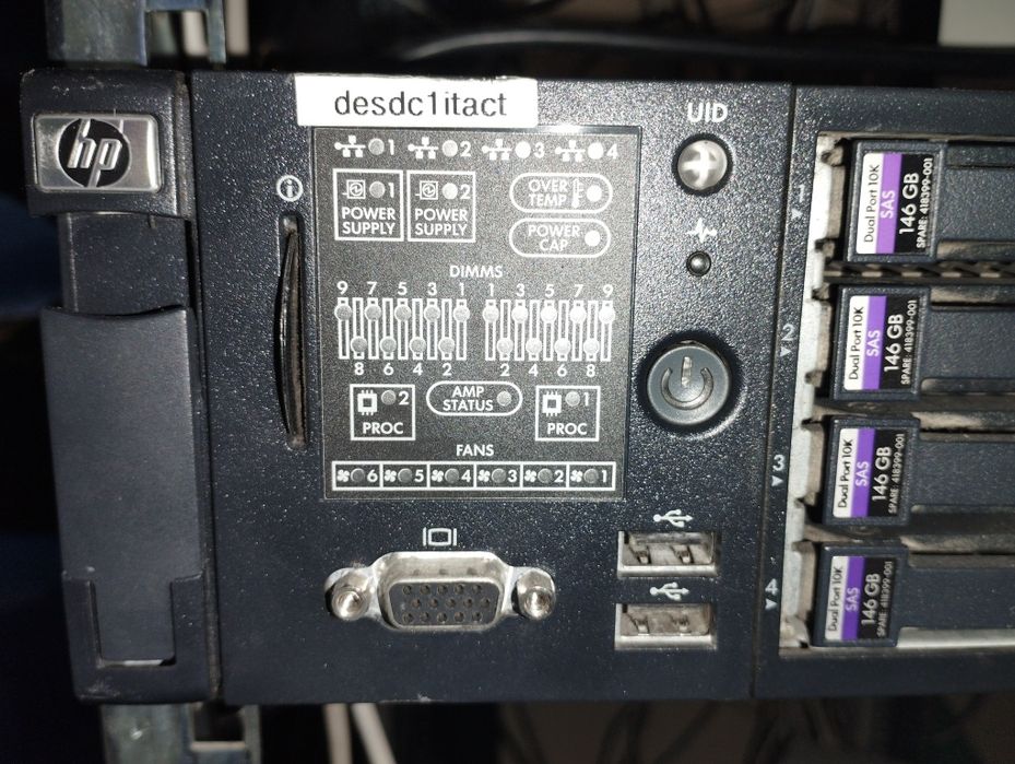 Сервер HP ProLiant DL380 G7