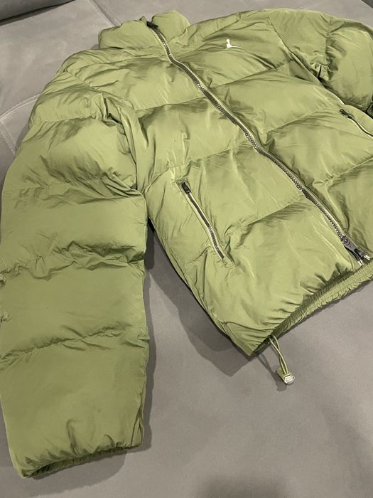 Пуховик Jordan Essentials green M