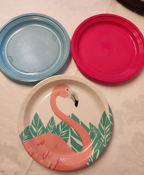 Acessórios para festa flamingo