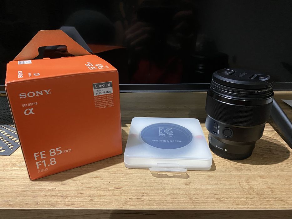 Sony 85mm 1.8 jak nowy stan idealny