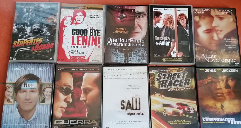 DVD novos alguns ainda com o plástico