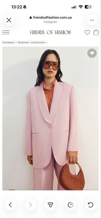 Лляний жакет Friends of Fashion
