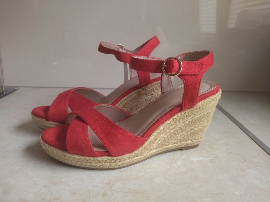 Czerwone sandałki Jenny Fairy 38