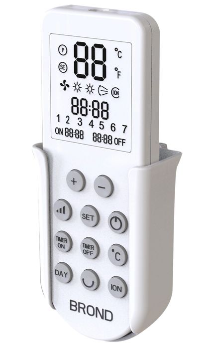 Ventilador de parede Equation Clam branco