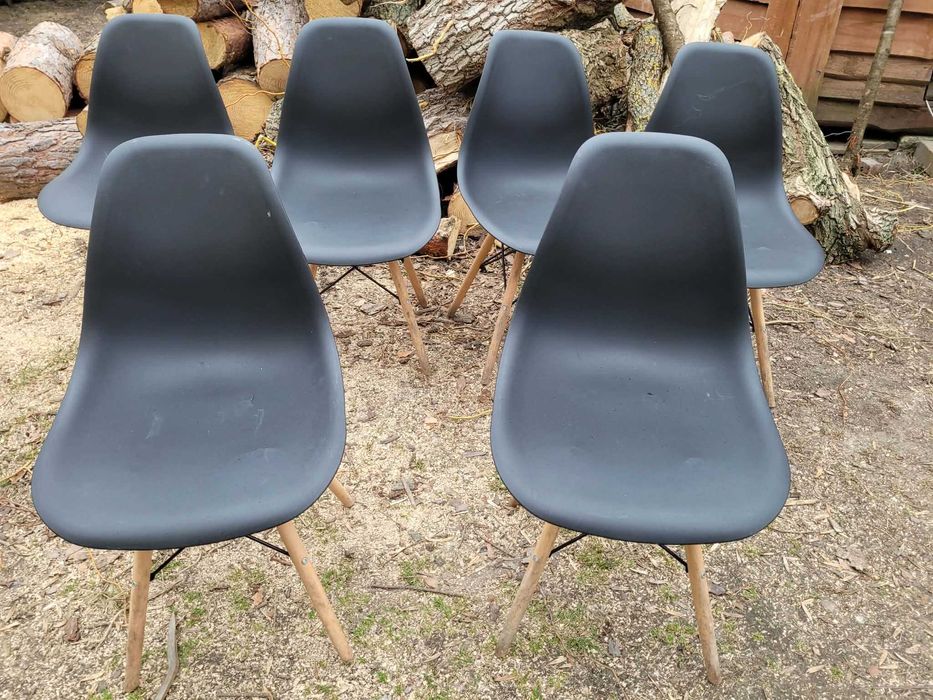 KRZESŁA 6 SZTUK za 200 zł. w dobrym stanie dowóz do 10 km. gratis.