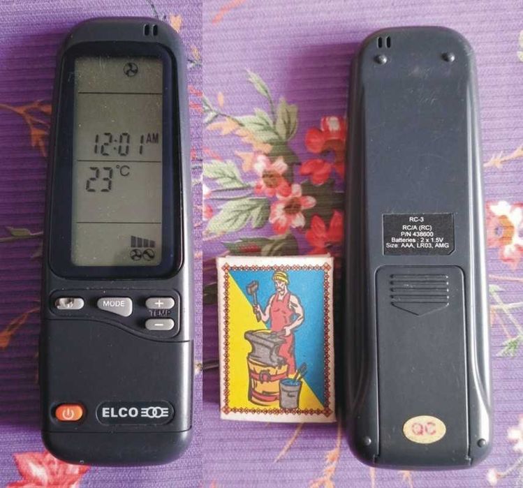 Пульт кондиціонера RC-3