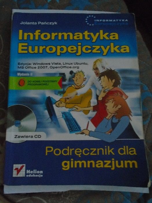 Informatyka Europejczyka podręcznik dla gimnazjum