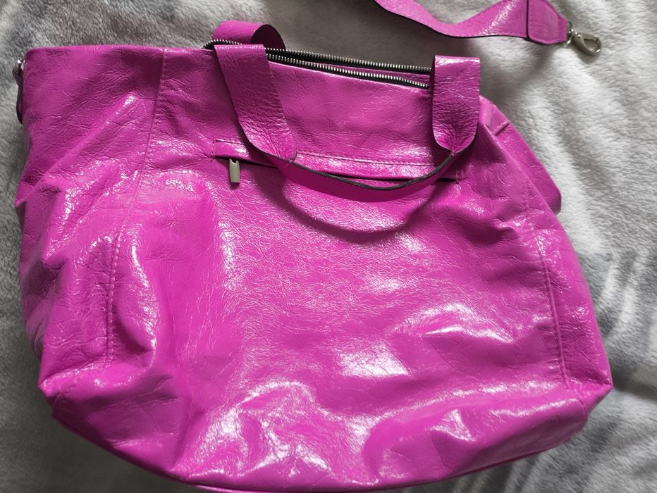 Zestaw torebek skóra naturalna