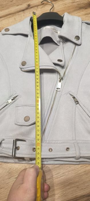 Zamszowa ramoneska dla dziewczynki