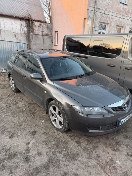 mazda 6 2.0 diesel 2007 skory bose po dzwonie