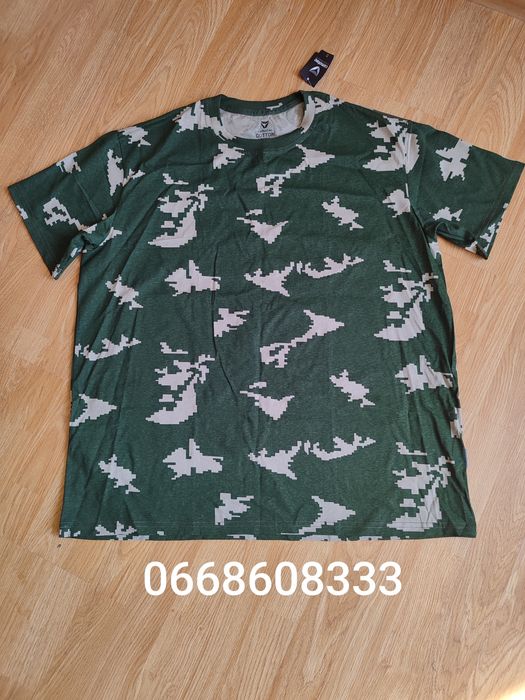 Футболка хлопок новая милитари
