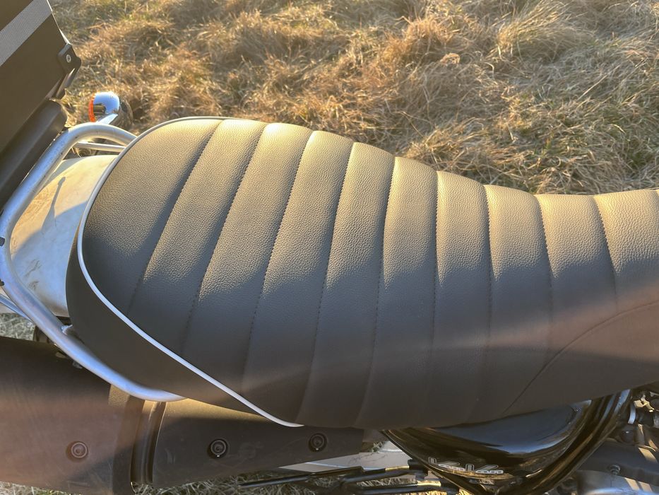 Suzuki rv 125. Van van, scrambler, cafe racer po remoncie silnika | nowe części |  retro