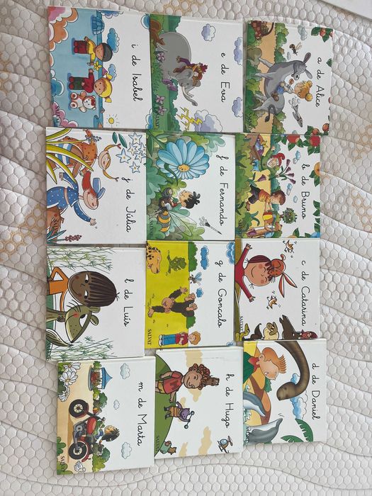 Coleção de Livros com o Abcedário Completo (como novos)!