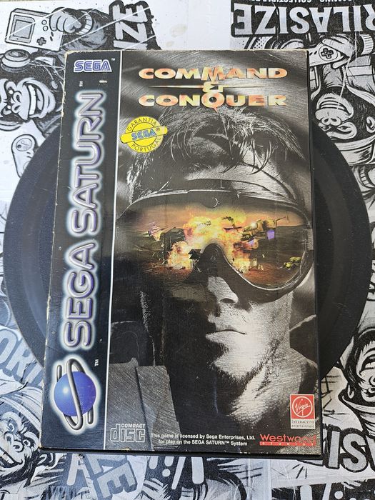 Command & Conquer (Sega Saturn, 2 Discs, No Manual, Untested)