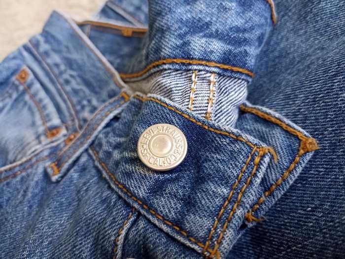 Jeansy Levi's 501 męskie niebieskie