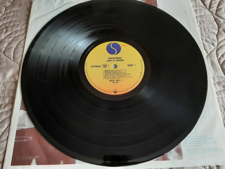 Madonna - Like A Virgin - UK & Europa - Vinil LP