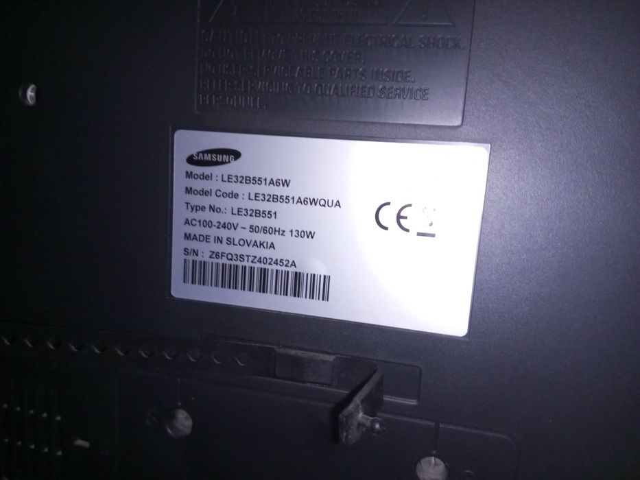 Телевизор LCD 32" Samsung LE32B551A6W FullHD