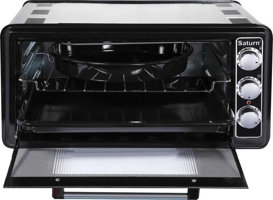 Электропечь Saturn ST-EC1077  Новая - без дефектов - 45Л