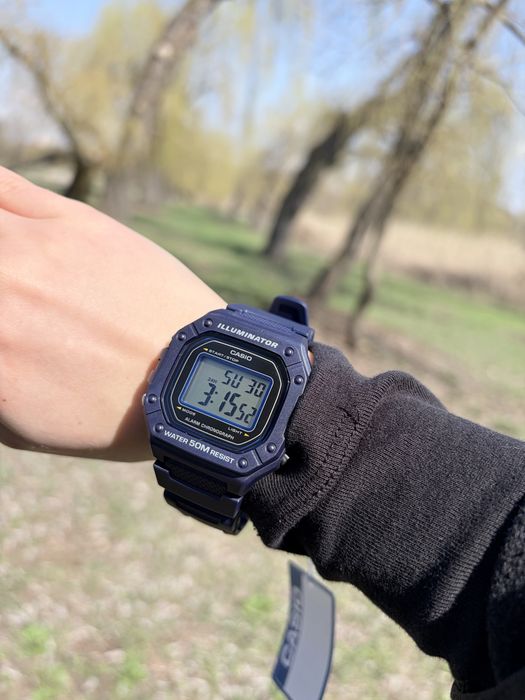 Чоловічий годинник CASIO W-218H-2A.