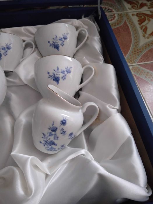 Conjunto chá porcelana