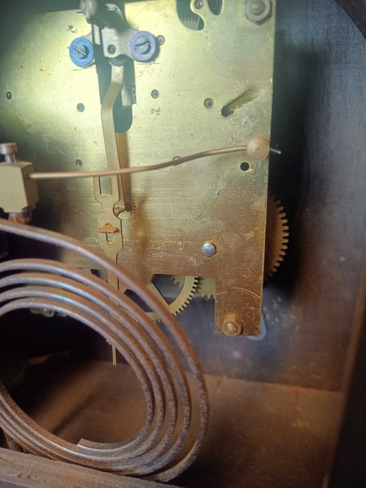 Angielski zegar kominkowy