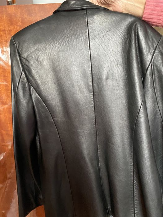 Шкіряний піджак М