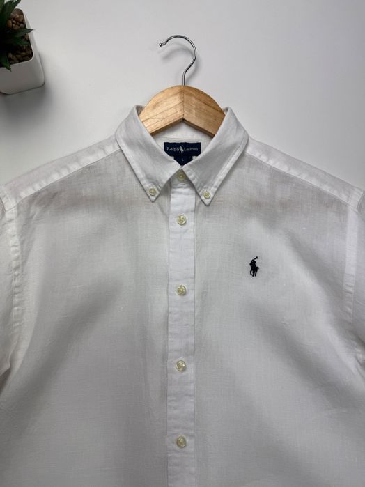 Сорочка лляна Поло Ральф Лорен Polo Ralph Lauren Classic Fit Linen Shirt size S