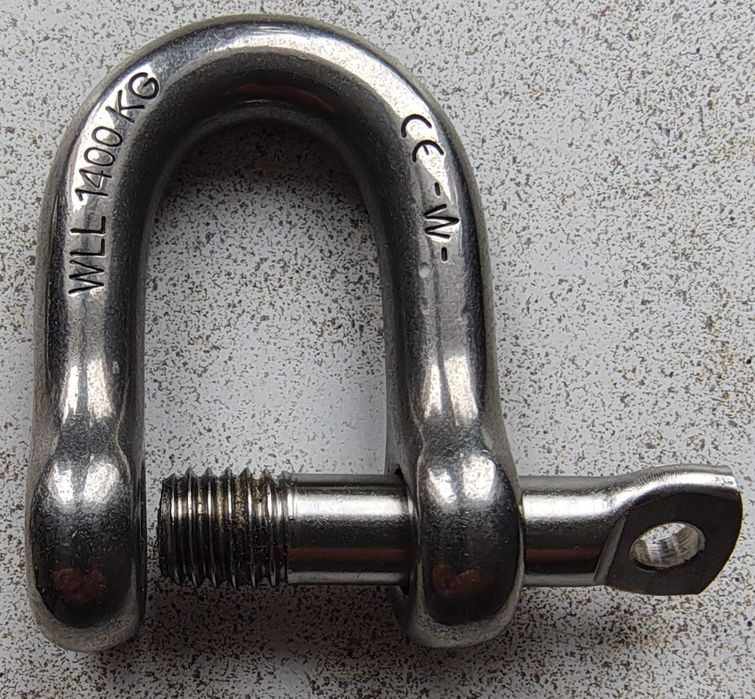 Okazja! Szekla stalowa, żeglarska, linowa Wichard