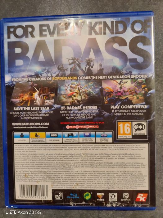 Battleborn na konsolę ps4