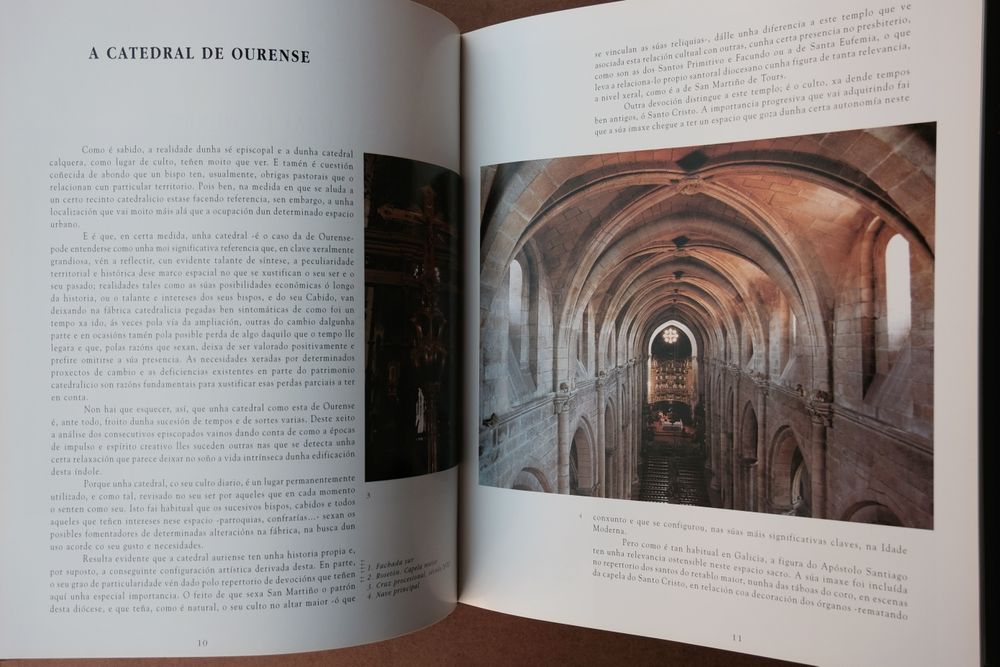 Património histórico galego - Santiago de Compostela e Ourense - 3 vol