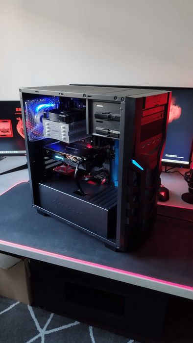 Komputer gamingowy Ryzen 5 / RX 580 8GB / 16GB RAM / SSD + HDD / Wi-Fi
